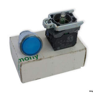 telemecanique-XB4-BW36B5-illuminated-push-button-(New)
