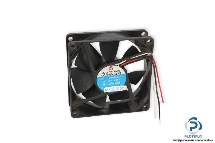 space-fan-B802512BH-axial-fan-used