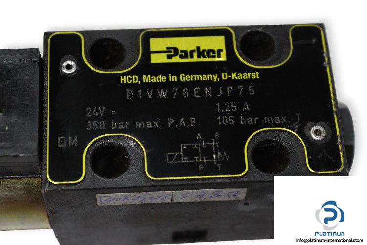 parker-D1VW78ENJP75-directional-control-valve-used-3