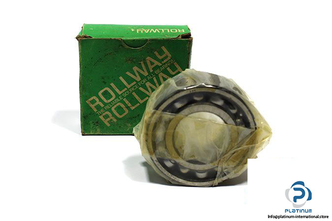 rollway-3207-double-row-angular-contact-ball-bearing