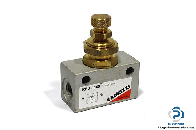 camozzi-RFU-446-flow-control-valve