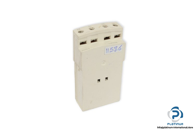 schneider-LUFN20-auxiliary-contact-module-(used)