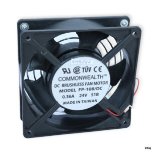 Commonwealth FP-108/DC Axial FAN