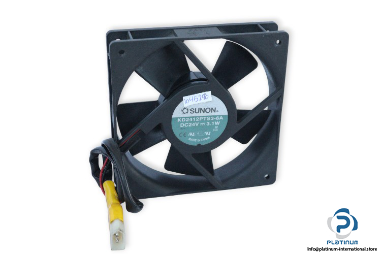 sunon-KD2412PTS3-6A-axial-fan-used