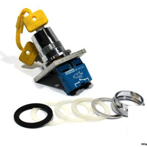 Crouzet 89 544 501 Manual Actuator With KEY