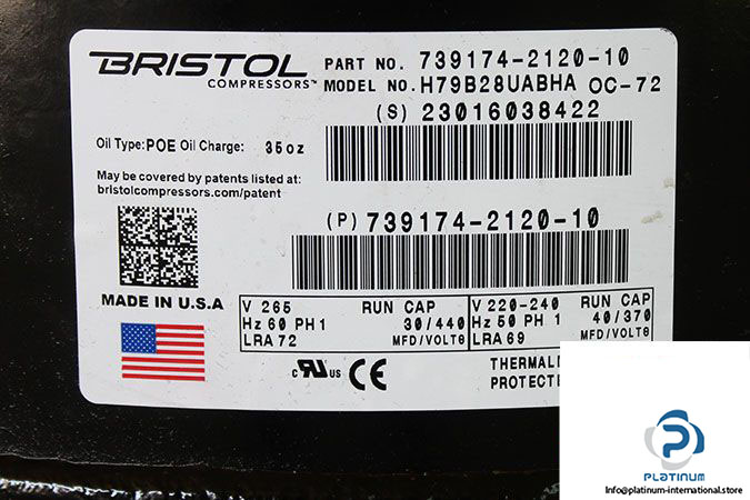 bristol-h79b28uabha-compressor-2