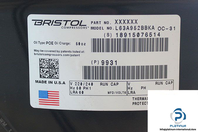 bristol-l63a952bbka-compressor-2