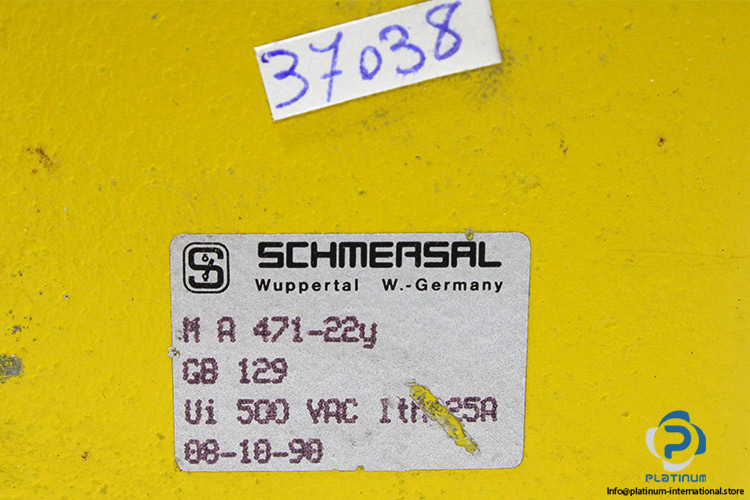 schmeasal-M-A-471-22Y-rotary-position-switch-(used)-2