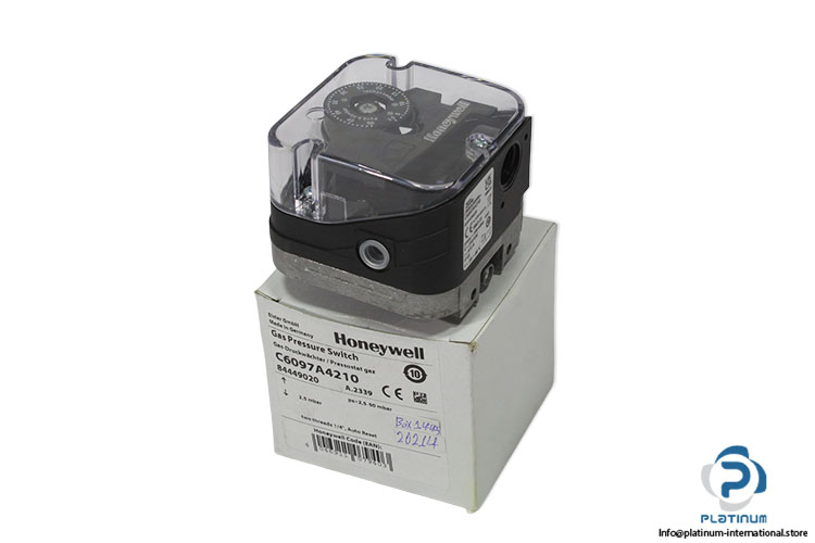 honeywell-C6097A4210-gas-pressure-switch-(New)