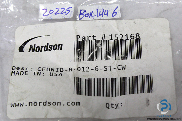 nordson-CFUNIB-B-012-6-ST-CW-hot-melt-spray-nozzle-(New)-3