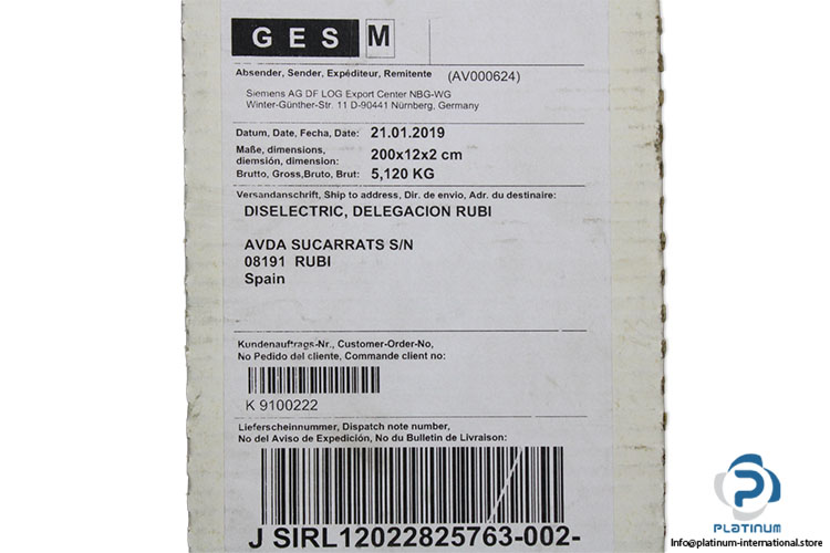 siemens-6es7195-1gc00-0xa0-mounting-rail(new)-4