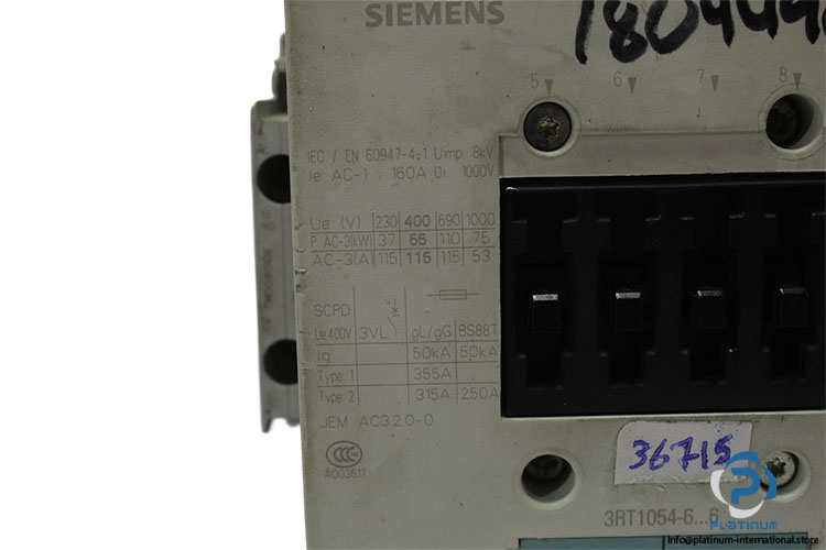 siemens-3RT1054-6AP36-power-contactor(new)-3
