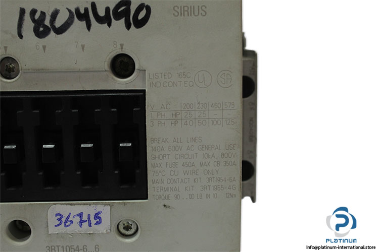 siemens-3RT1054-6AP36-power-contactor(new)-4