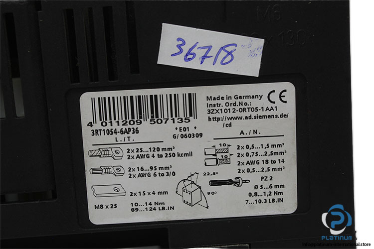 siemens-3ua6200-2h-overload-relay(used)-7