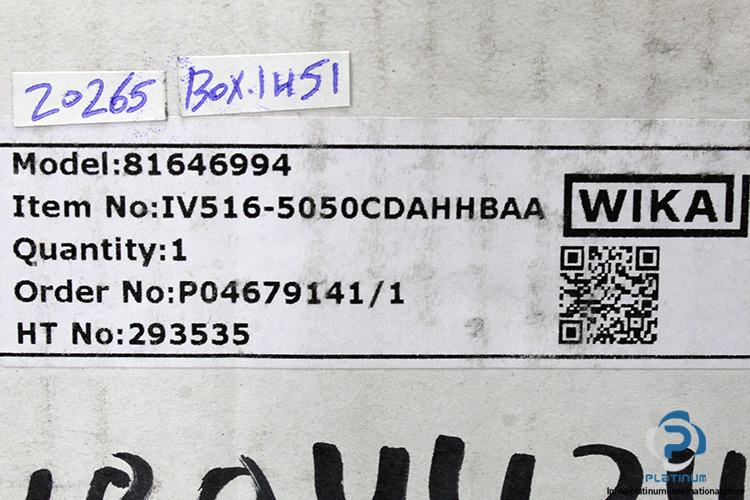 wika-IV516-5050CDAHHBAA-five-valve-manifold-(New)-5