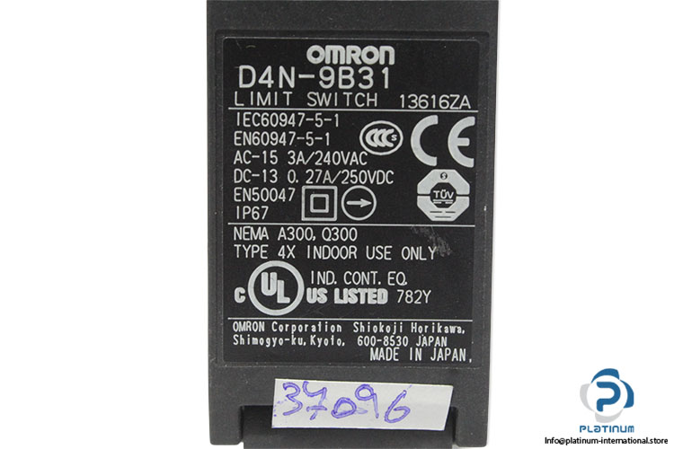 omron-D4N-9B31-top-pin-plunger-limit-switch-(used)-3