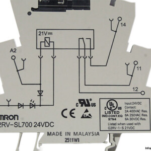 Omron G2RV-SL700 24VDC Slim Relay