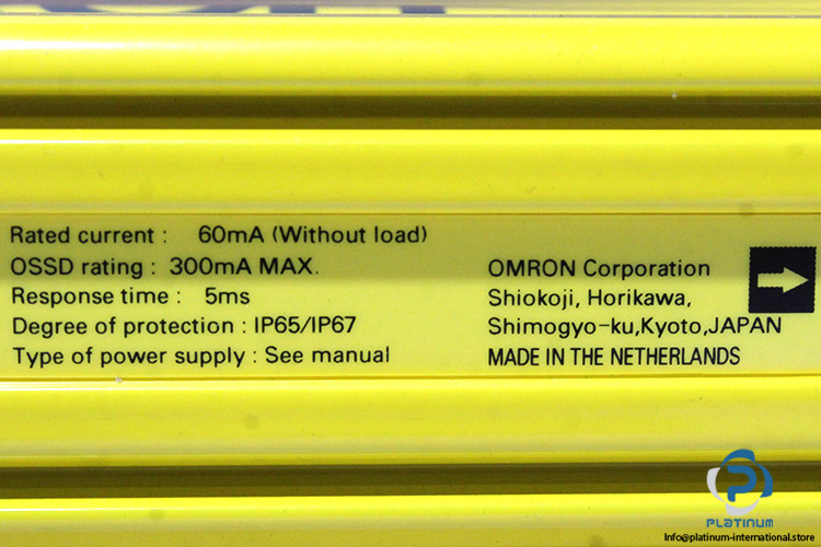 omron-F3SG-4RE0510P30-safety-light-curtain-(new)-(carton)-2
