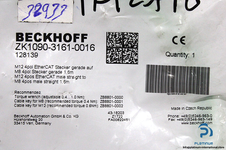 Beckhoff-ZK1090-3161-0016-cable(new)-3