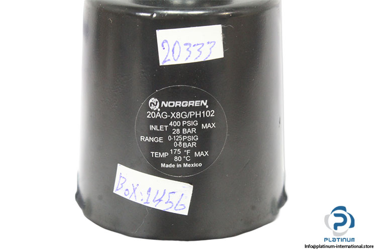 norgren-20AG-X8G-PH102-pressure-regulator-(New)-3