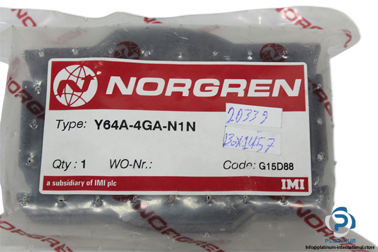 norgren-Y64A-4GA-N1N-single-yoke-(New)-2