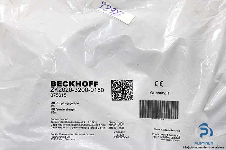 Beckhoff-ZK2020-3200-0150-cable(new)-3