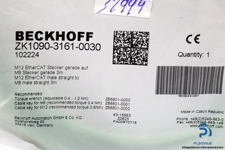 Beckhoff-ZK1090-3161-0030-cable(new)-3