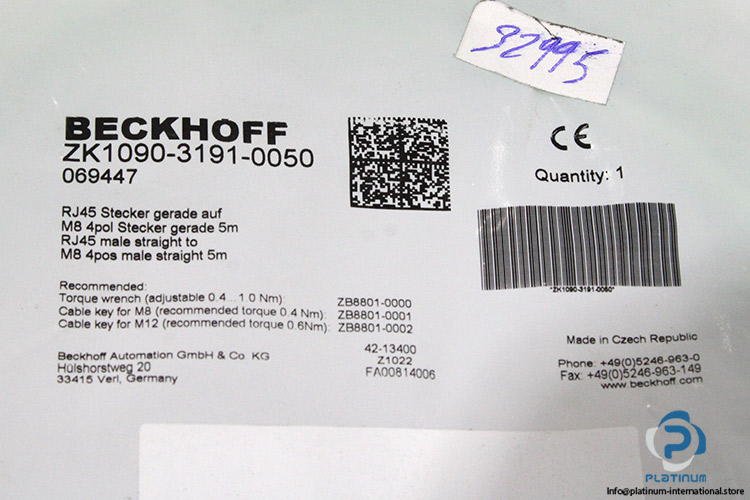 Beckhoff-ZK1090-3191-0050-cable(new)-3