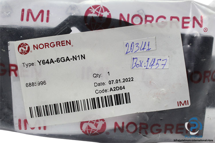 norgren-Y64A-6GA-N1N-single-yoke-(New)-2