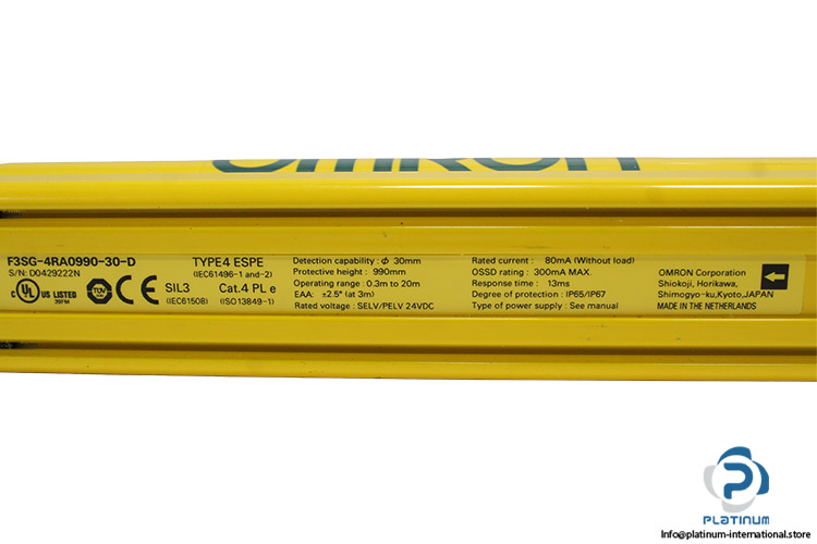 omron-F3SG-4RA0990-30-safety-light-curtain-(new)-(carton)-6