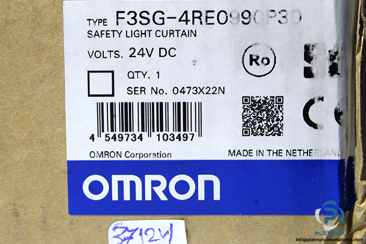 omron-F3SG-4RE0990P30-safety-light-curtain-(new)-(carton)-8