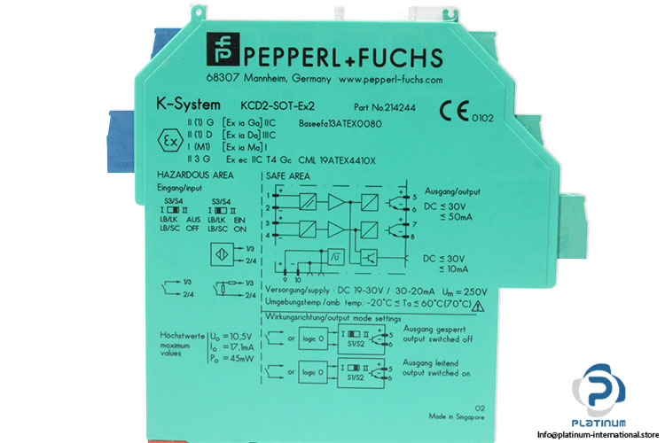 pepperl-fuchs-KCD2-SOT-EX2-switch-amplifier-(new)-(carton)-2