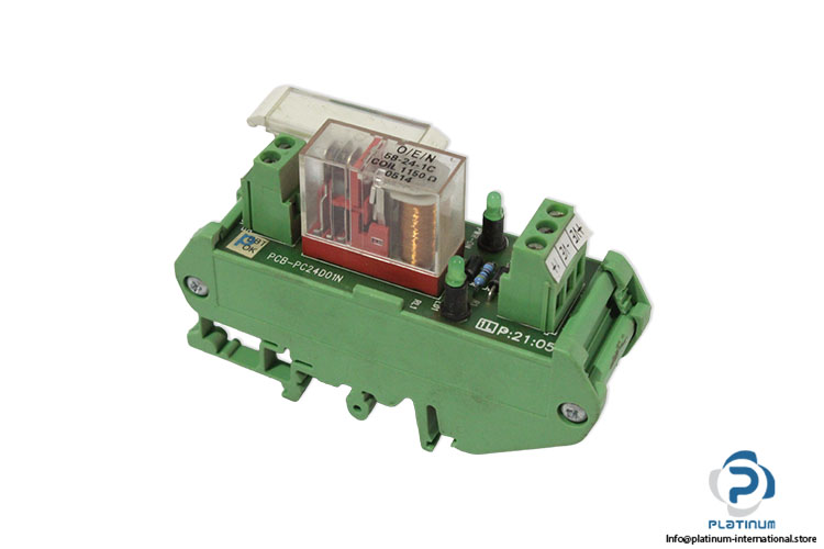 phoenix-contact-PCB-PC24D04N-5755745-relay-interface-module(used)