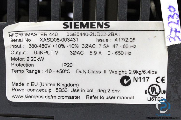 siemens-6se6440-2ud22-2ba1-frequency-inverter(used)-2