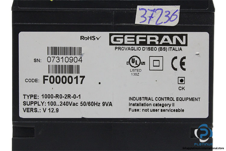 Gefran-1000-r0-2r-01-1-temperature-controller(new)-4