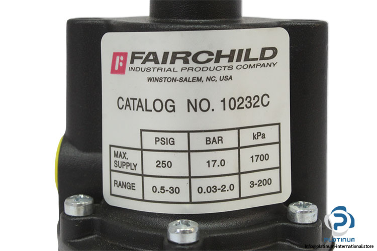 fairchild-10232C-precision-pressure-regulator-(New)-4