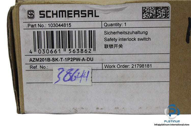 schmersal-AZM201B-SK-T-1P2PW-A-DU-solenoid-interlock-(new)-(carton)-5