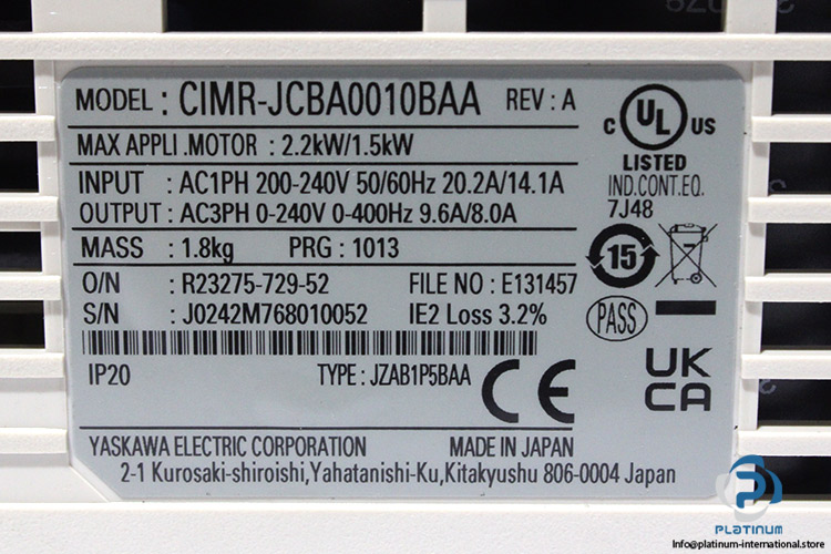 yaskawa-CIMR-JCBA0010BAA-ac-frequency-drive-(new)-(carton)-4