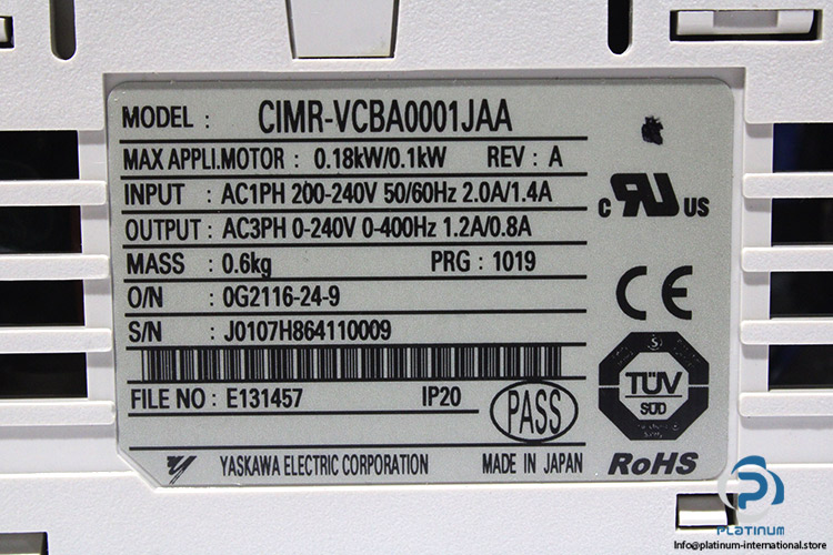 yaskawa-CIMR-VCBA0001JAA-ac-frequency-drive-(new)-(carton)-4