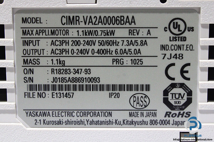 yaskawa-CIMR-VA2A0006BAA-ac-frequency-drive-(new)-(carton)-4