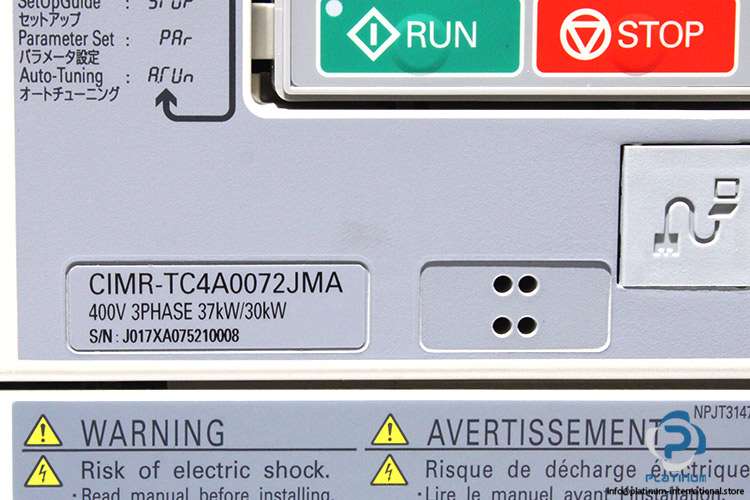 yaskawa-CIMR-TC4A0072JMA-ac-frequency-drive-(new)-(carton)-4