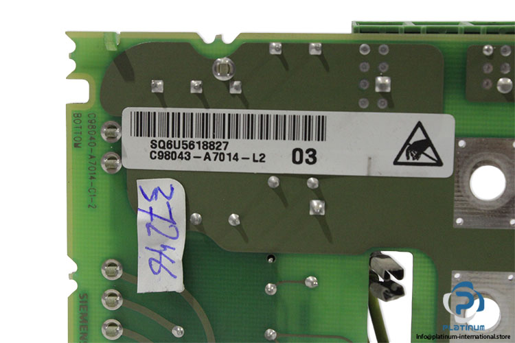 SIEMENS-C98043-A7014-L2-circuit-board-(used)-7