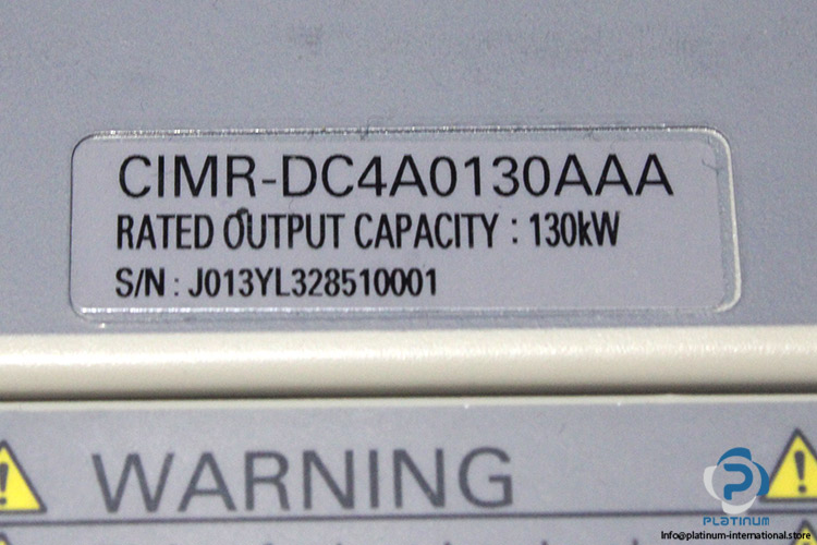yaskawa-CIMR-DC4A0130AAA-regenerative-converter-unit-(new)-3