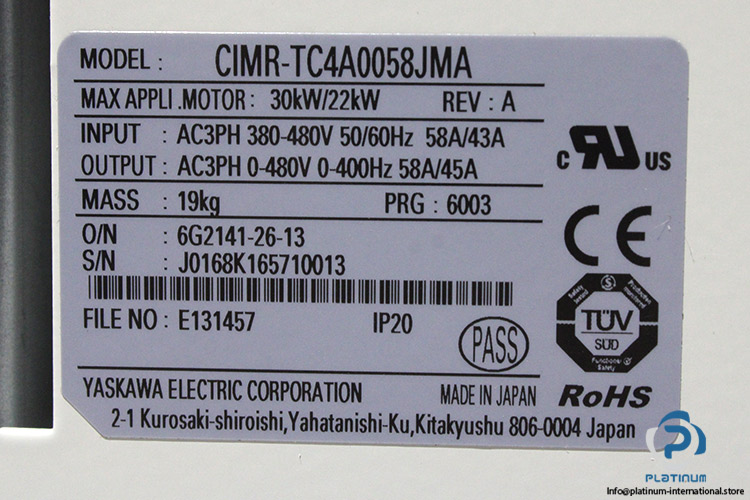 yaskawa-CIMR-TC4A0058JMA-ac-frequency-drive-(new)-(carton)-7