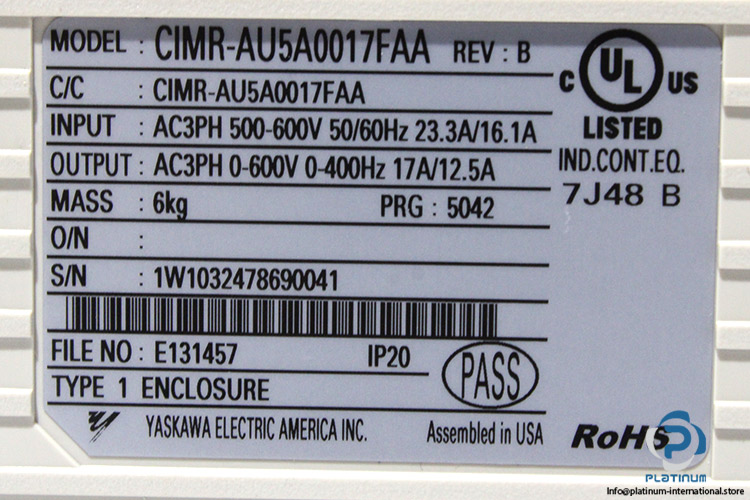 yaskawa-CIMR-AU5A0017FAA-ac-frequency-drive-(new)-(carton)-7