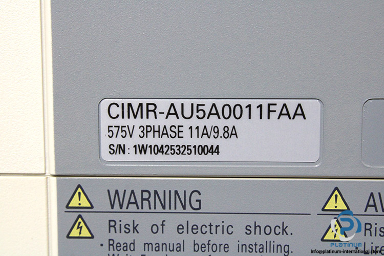 yaskawa-CIMR-AU5A0011FAA-ac-frequency-drive-(new)-(carton)-4