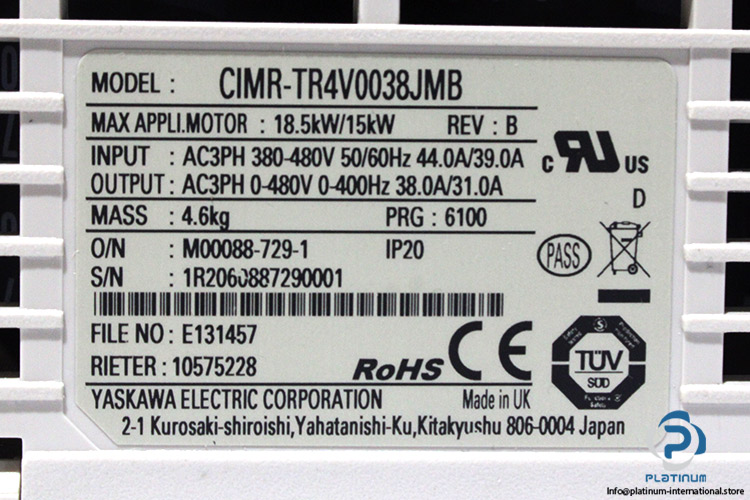 yaskawa-CIMR-TR4V0038JMB-ac-frequency-drive-(new)-(carton)-5