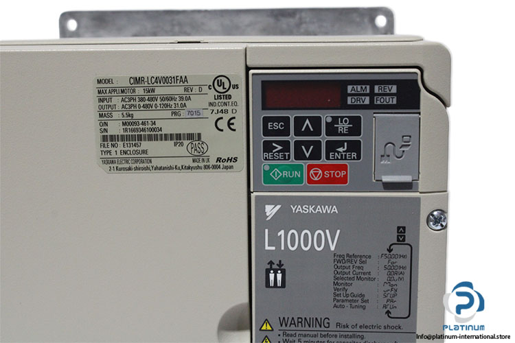 yaskawa-CIMR-LC4V0031FAA-ac-frequency-drive-(new)-(carton)-2