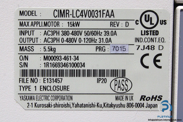 yaskawa-CIMR-LC4V0031FAA-ac-frequency-drive-(new)-(carton)-5