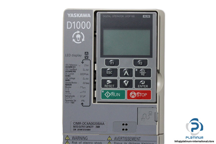 yaskawa-CIMR-DC4A0020BAA-regenerative-converter-unit-(new)-2